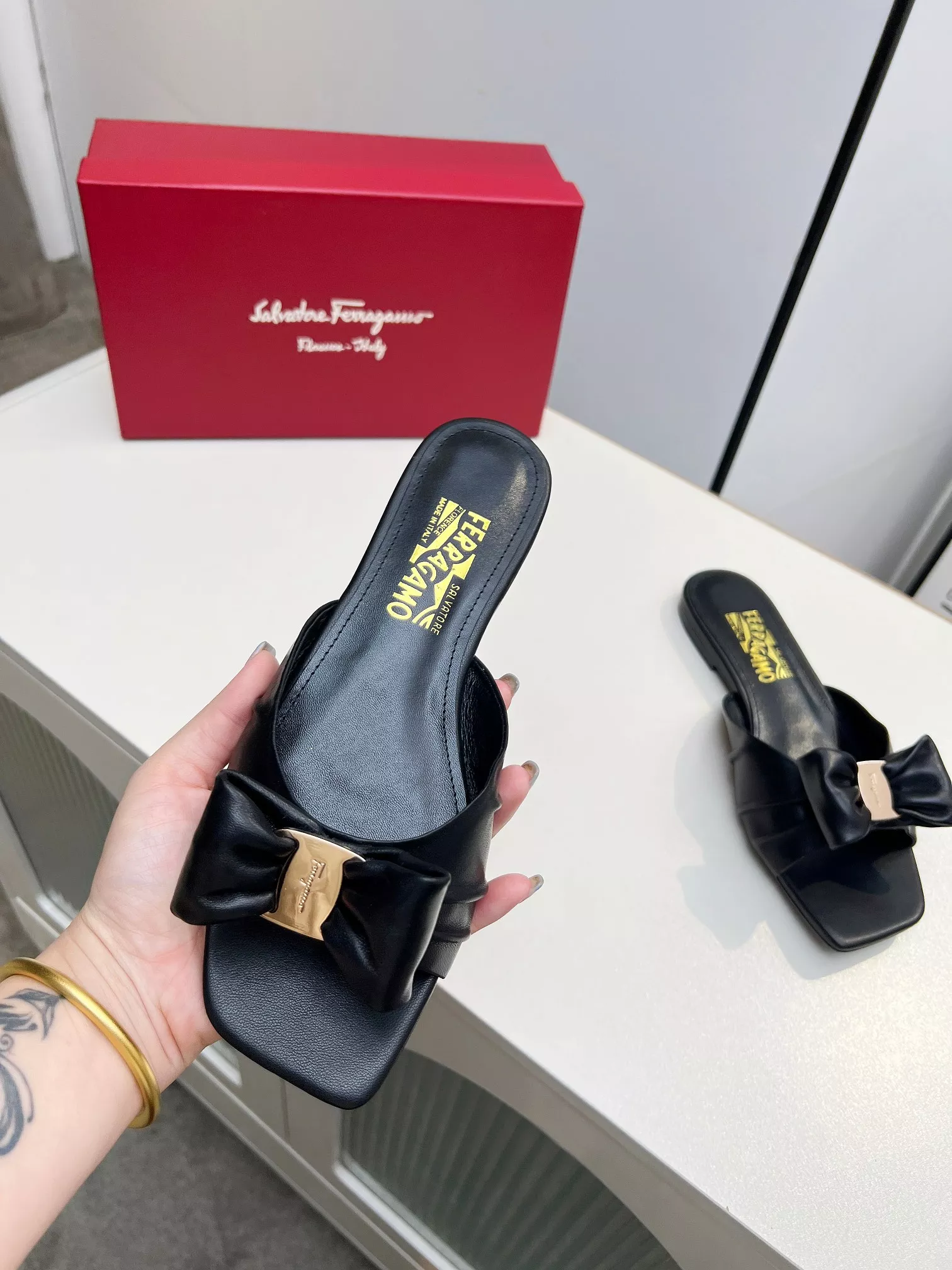 Salvatore Ferragamo Slippers For Women GoAnywhere 8295