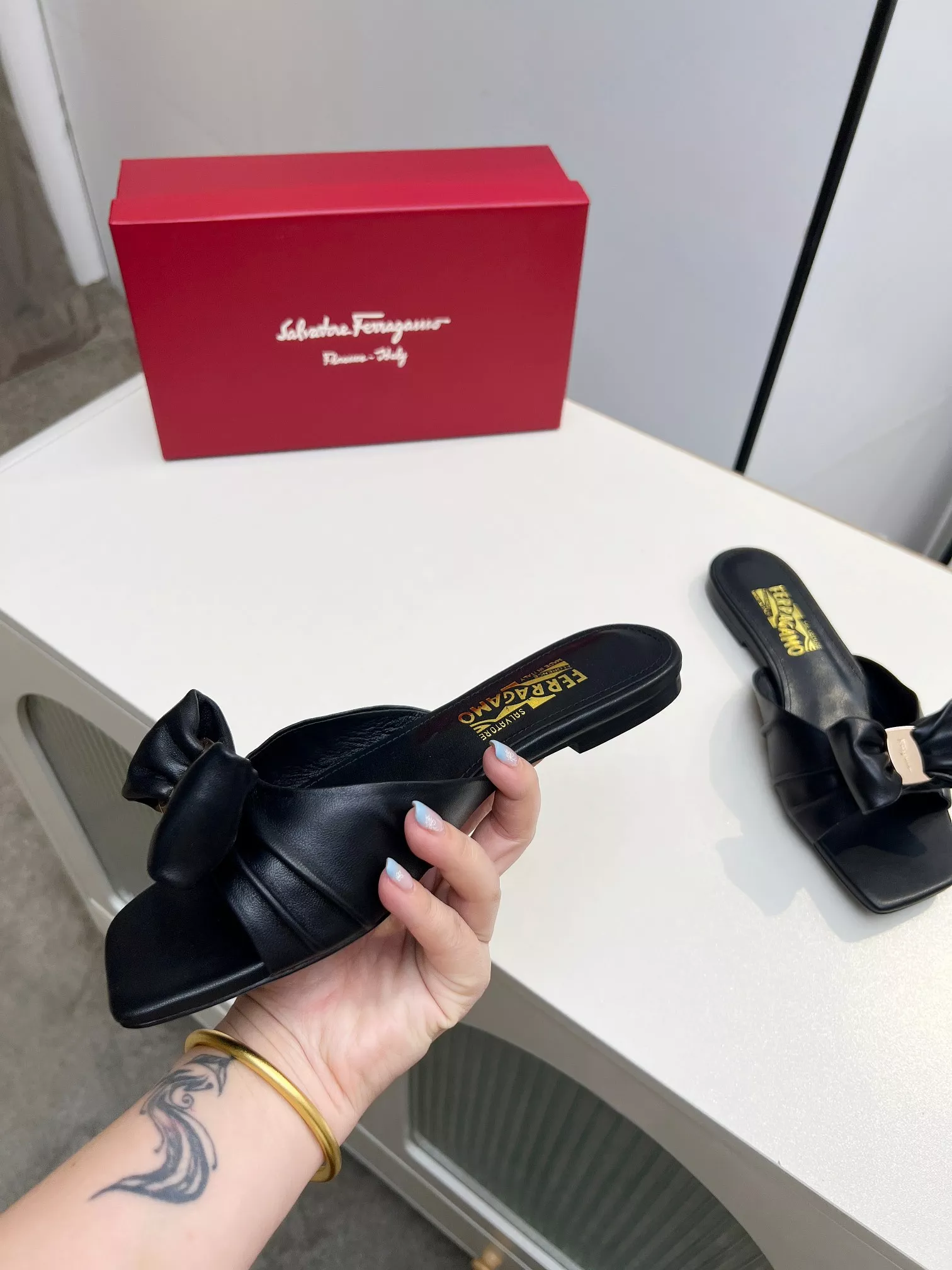 Salvatore Ferragamo Slippers For Women GoAnywhere 8295