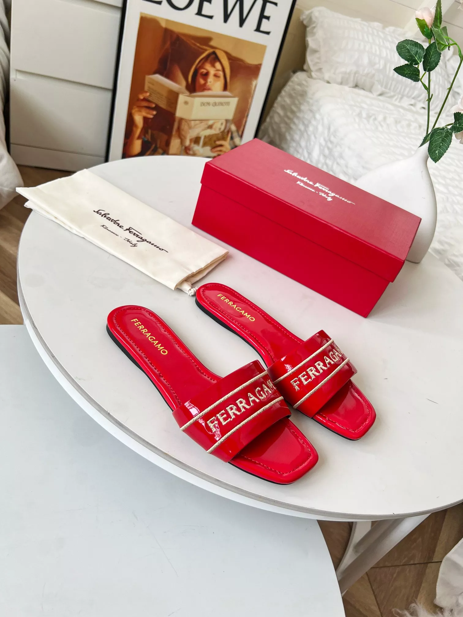 Salvatore Ferragamo Slippers For Women HighQuality 7572