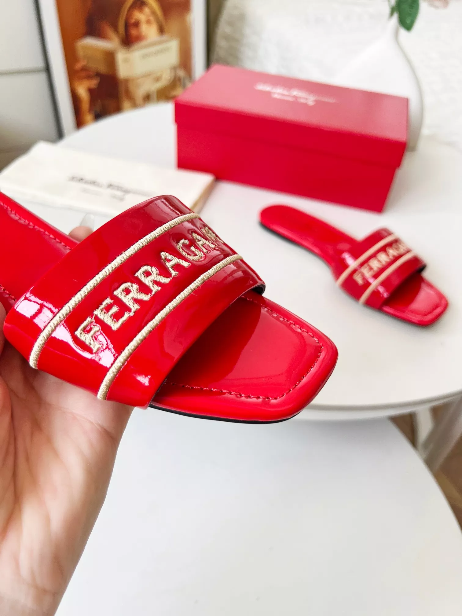 Salvatore Ferragamo Slippers For Women HighQuality 7572