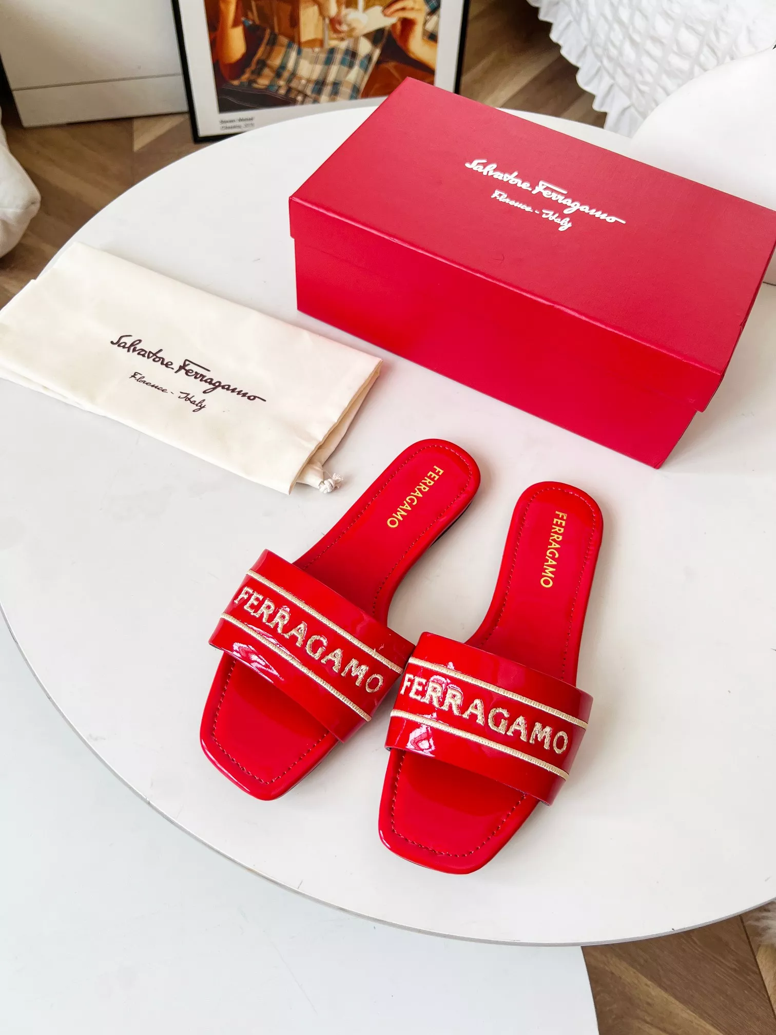 Salvatore Ferragamo Slippers For Women HighQuality 7572