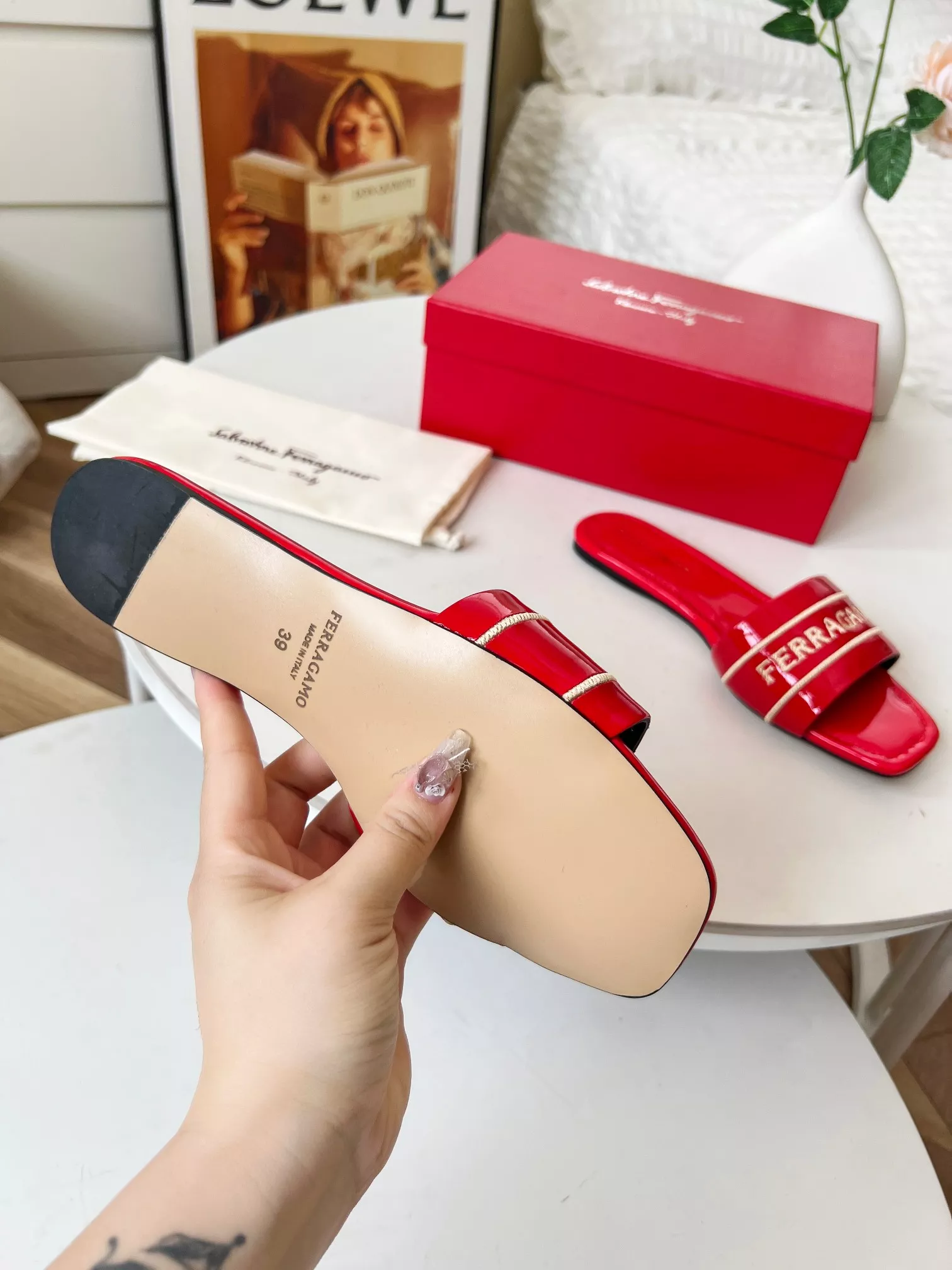 Salvatore Ferragamo Slippers For Women HighQuality 7572