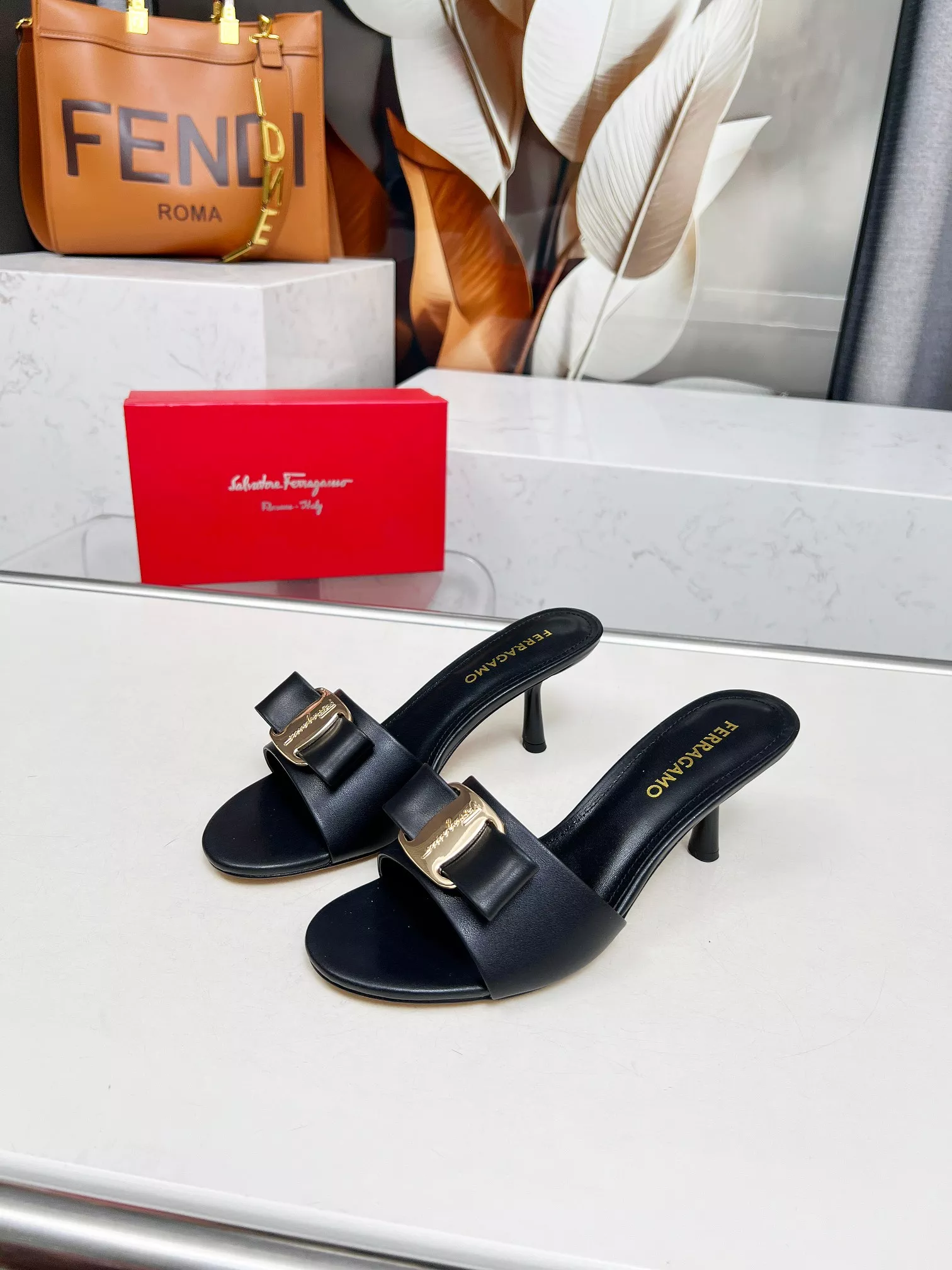 Salvatore Ferragamo Slippers For Women Refined 949