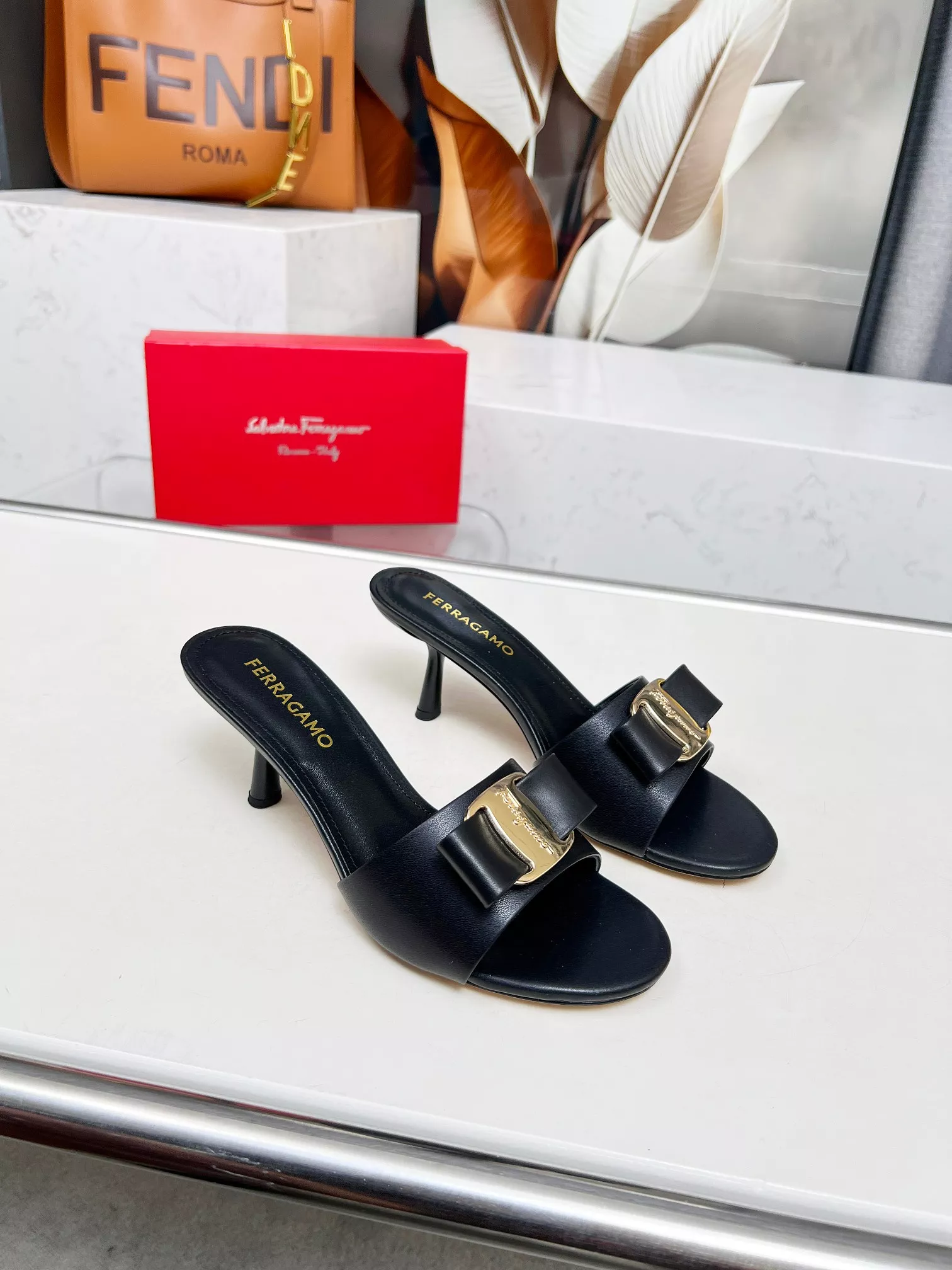Salvatore Ferragamo Slippers For Women Refined 949