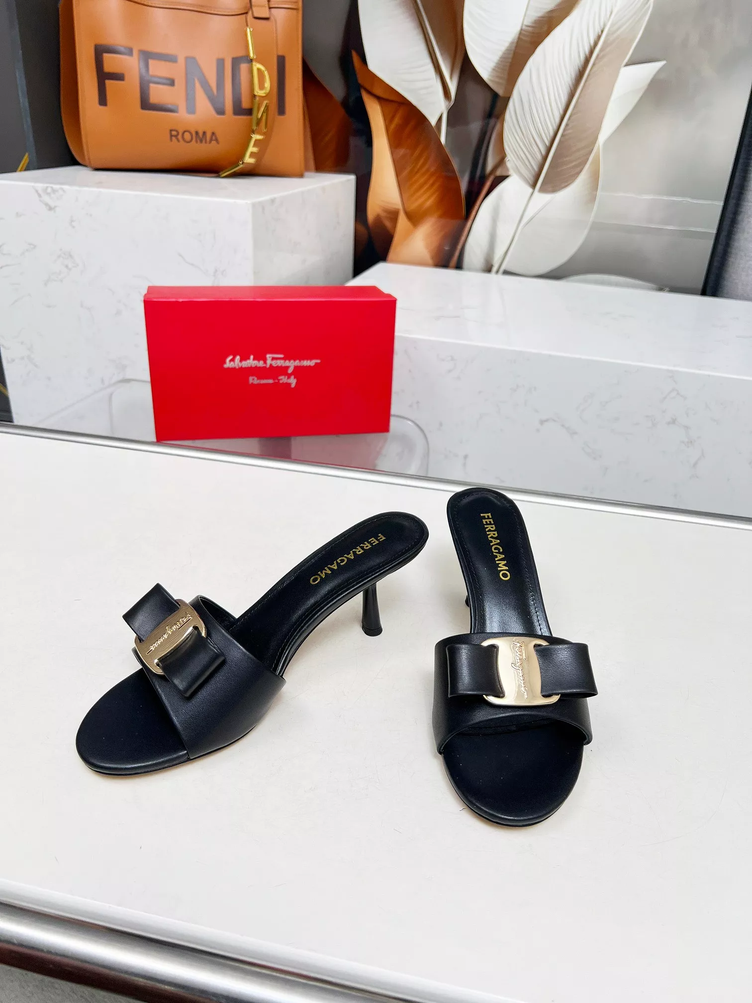 Salvatore Ferragamo Slippers For Women Refined 949