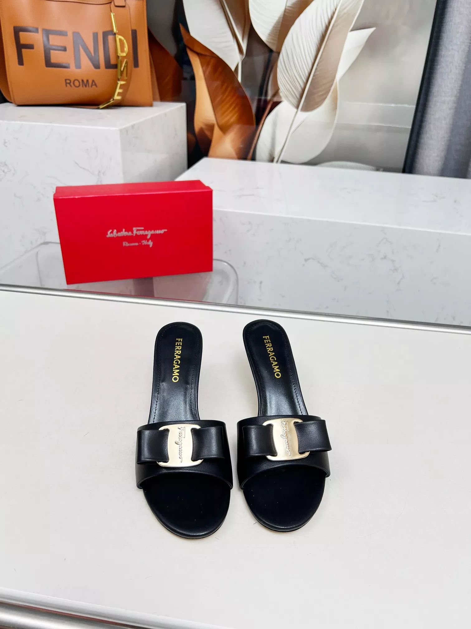 Salvatore Ferragamo Slippers For Women Refined 949