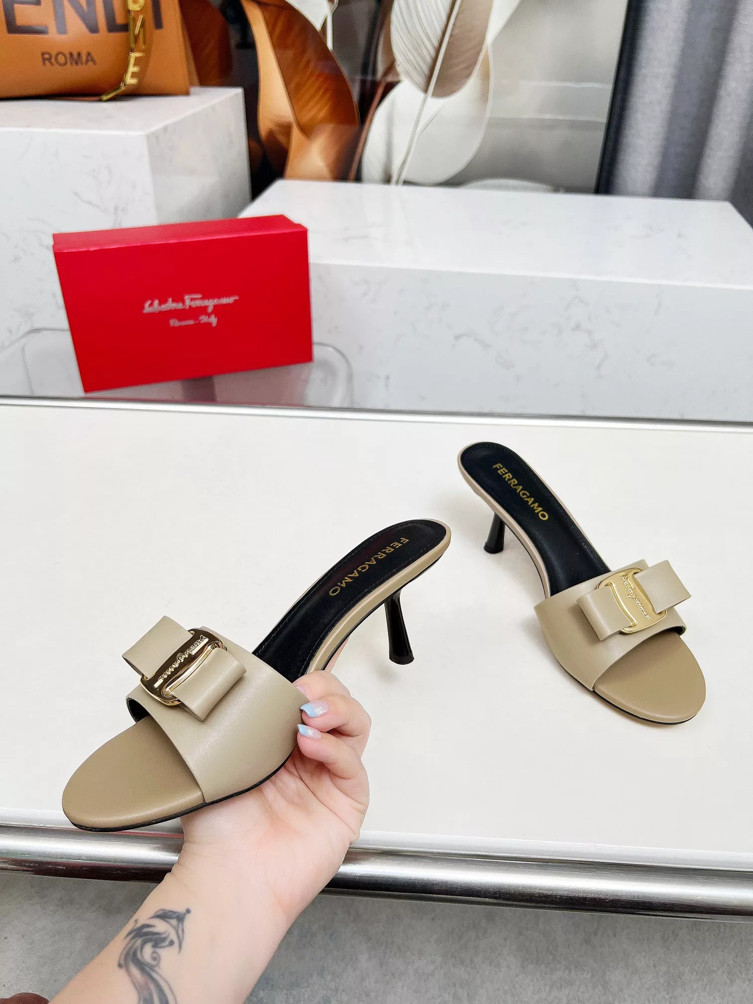 Salvatore Ferragamo Slippers For Women Reliable 2147