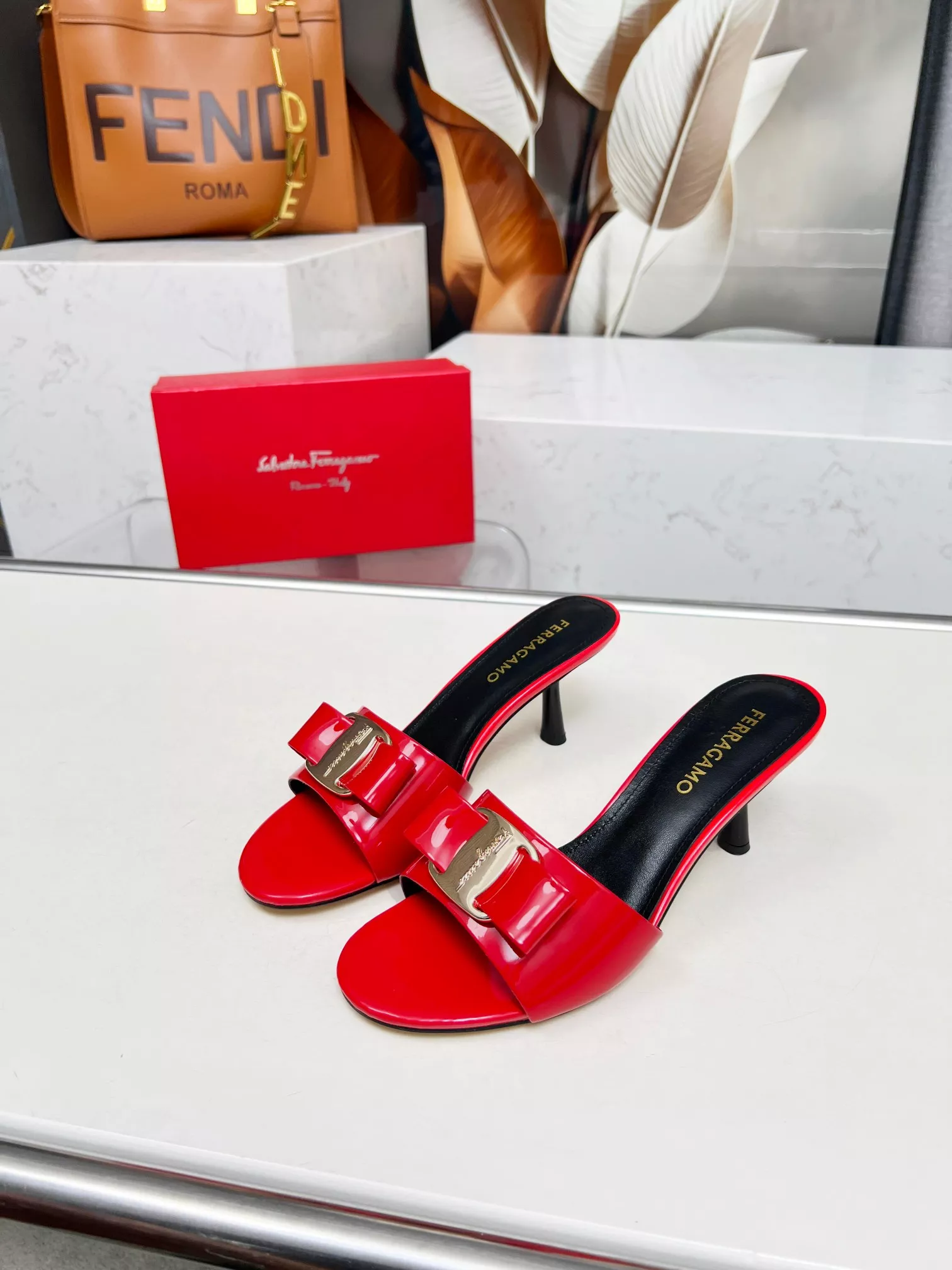 Salvatore Ferragamo Slippers For Women StreetReady 408