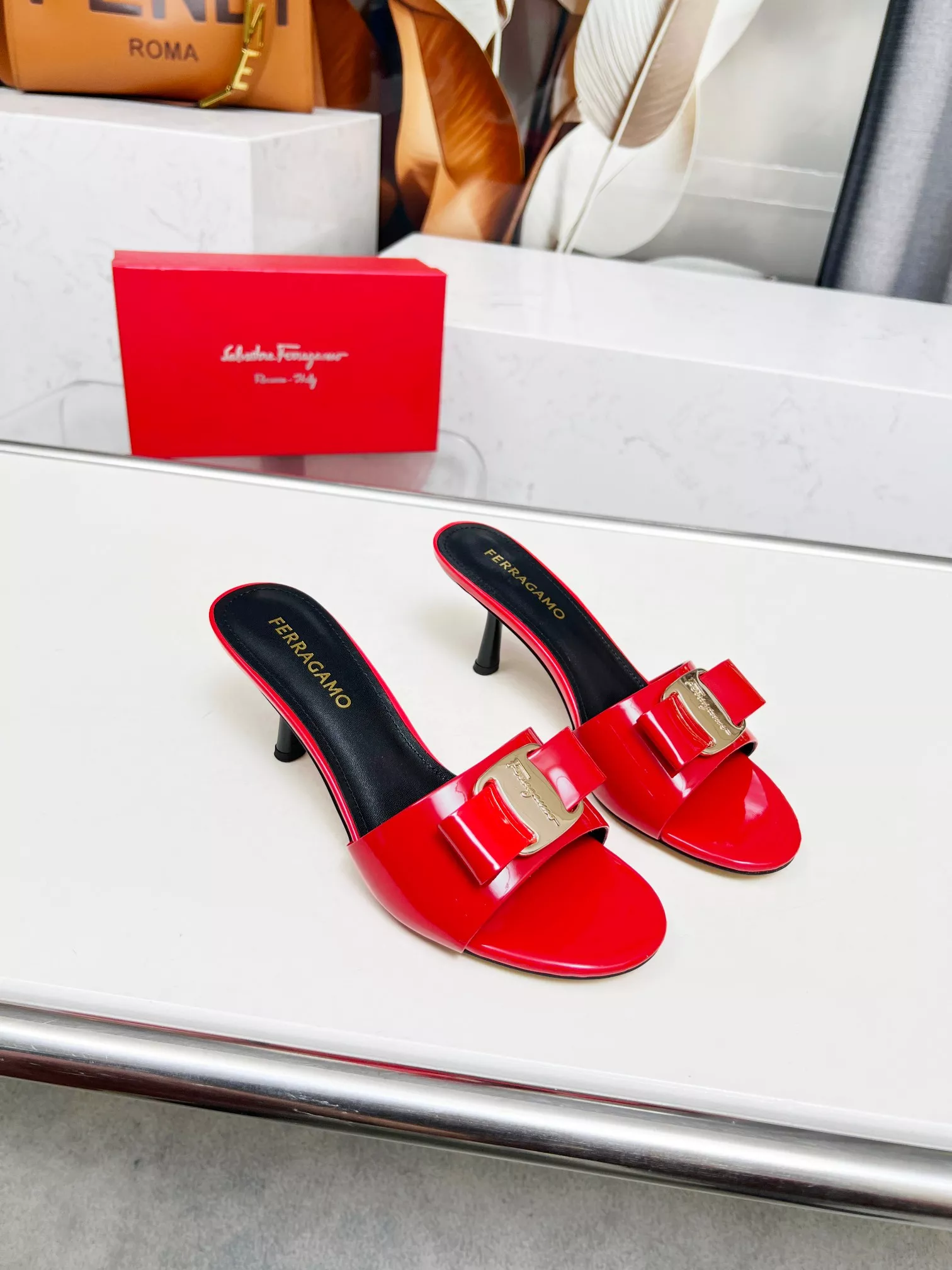 Salvatore Ferragamo Slippers For Women StreetReady 408
