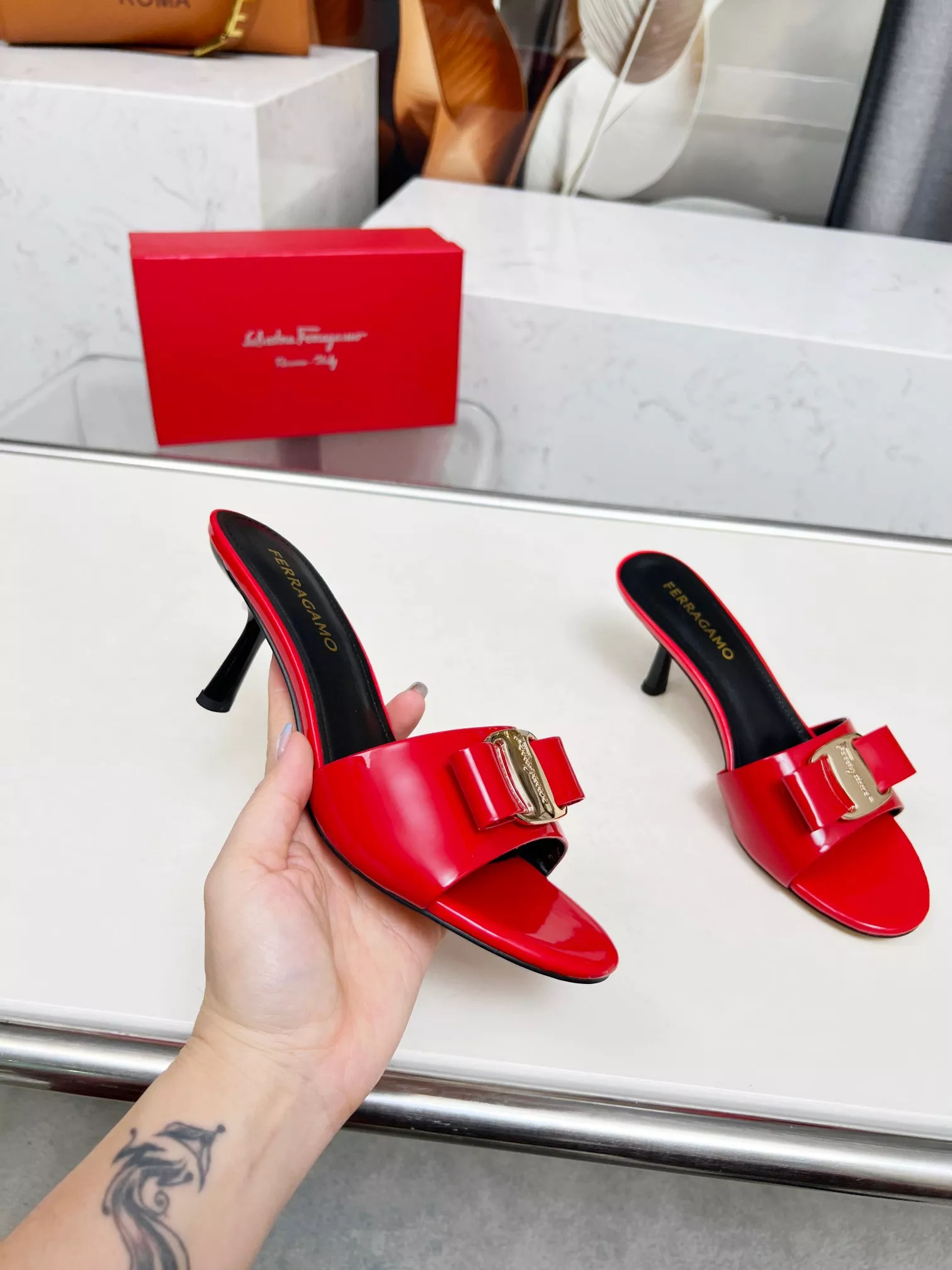 Salvatore Ferragamo Slippers For Women StreetReady 408