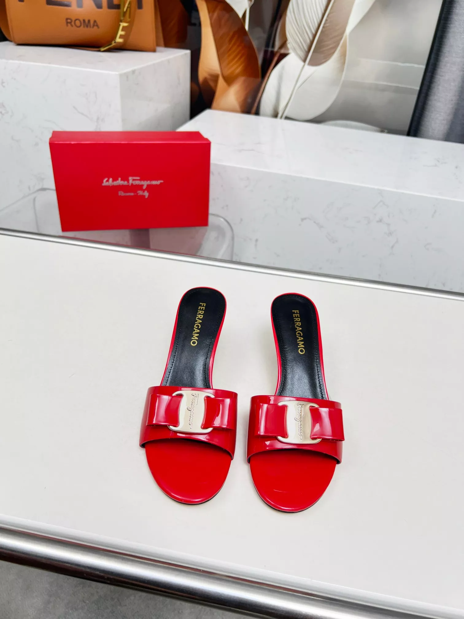 Salvatore Ferragamo Slippers For Women StreetReady 408
