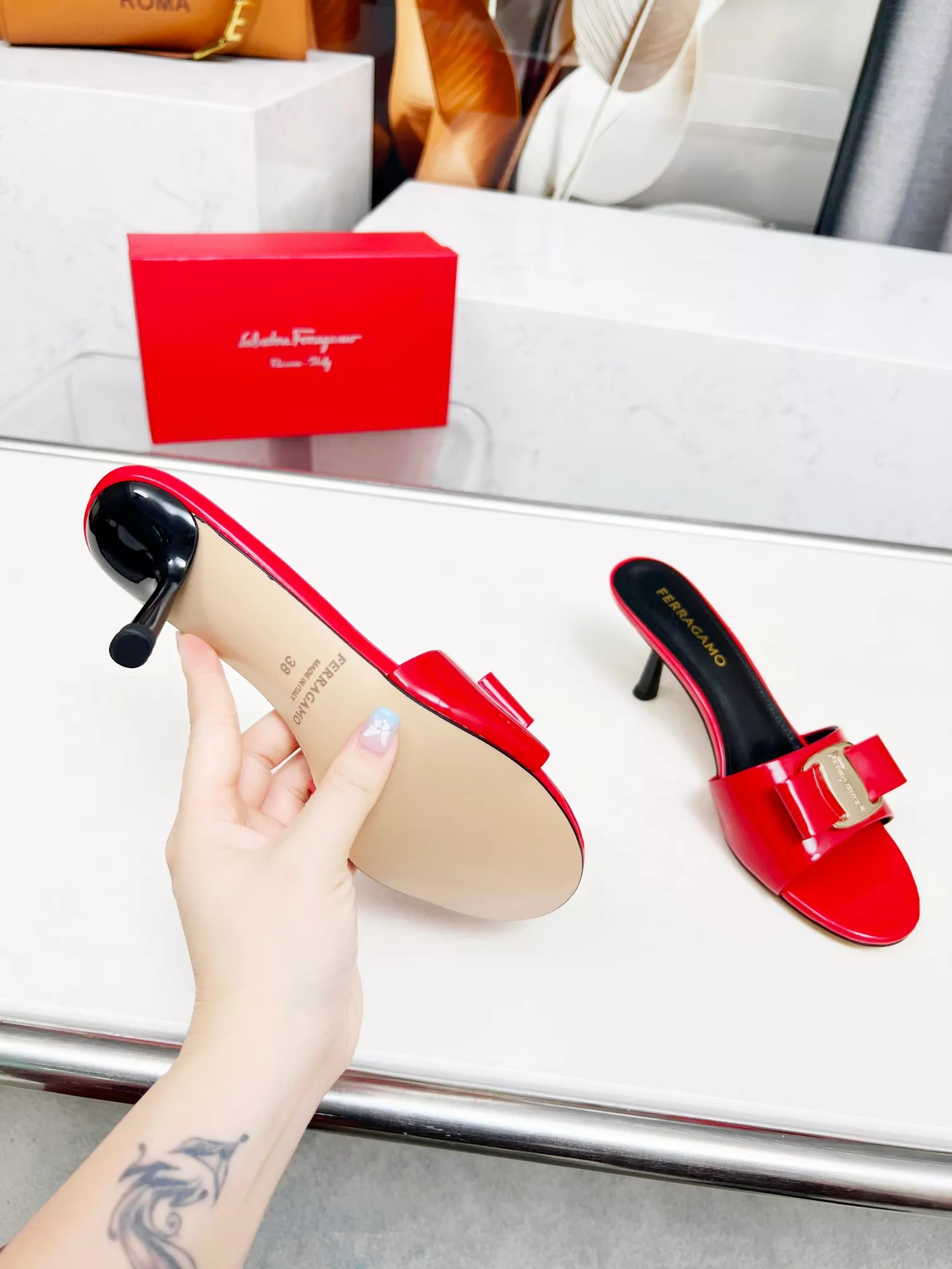 Salvatore Ferragamo Slippers For Women StreetReady 408
