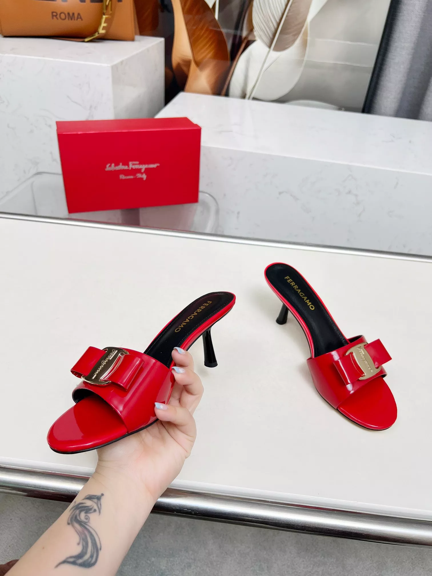 Salvatore Ferragamo Slippers For Women StreetReady 408