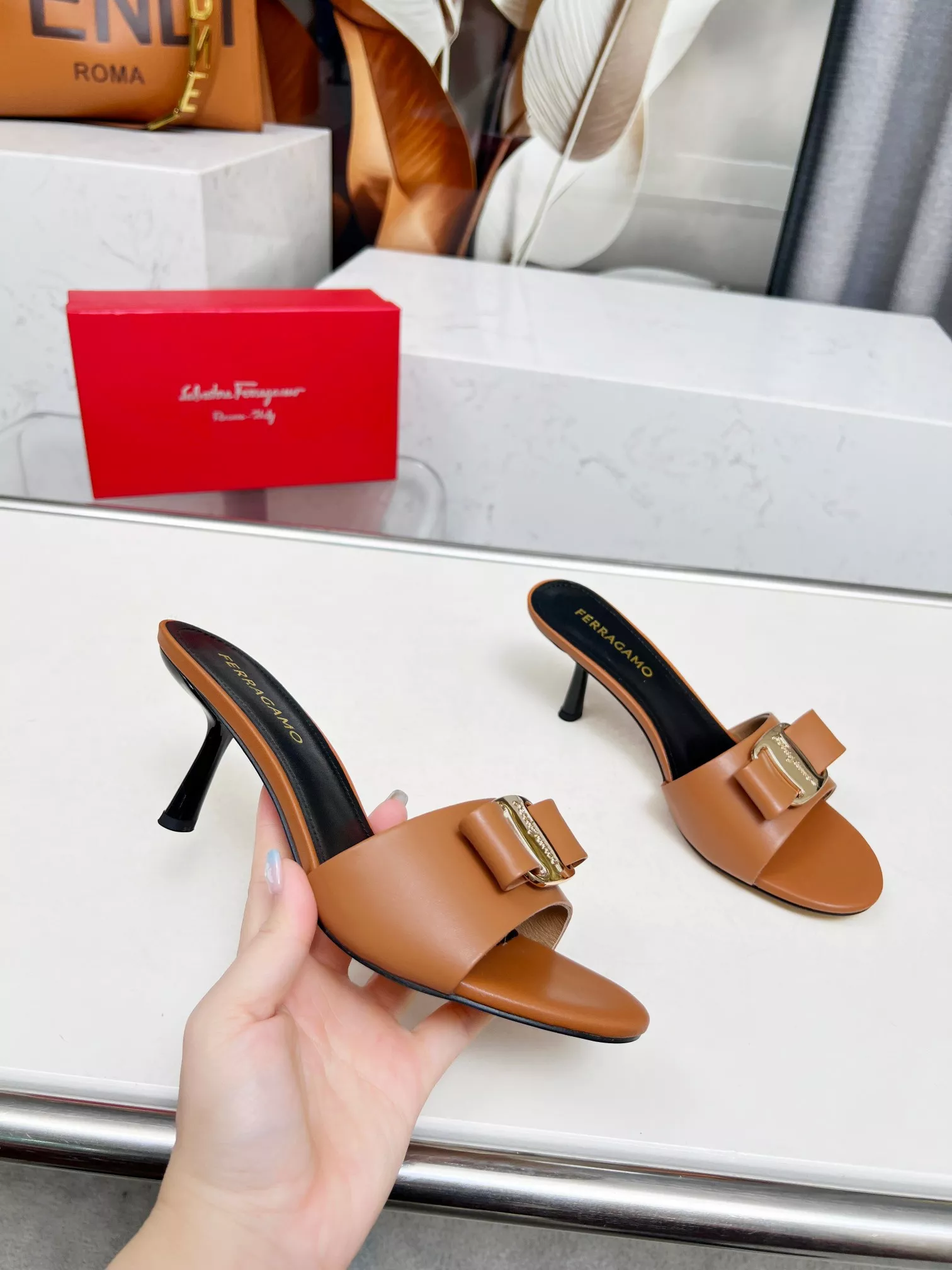 Salvatore Ferragamo Slippers For Women UrbanStyle 3237