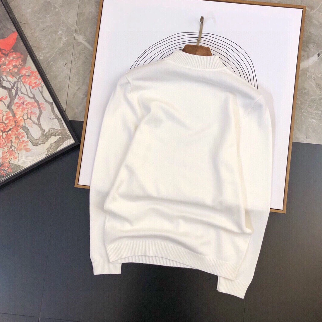 Salvatore Ferragamo Sweaters Long Sleeved For Men Unique 3697
