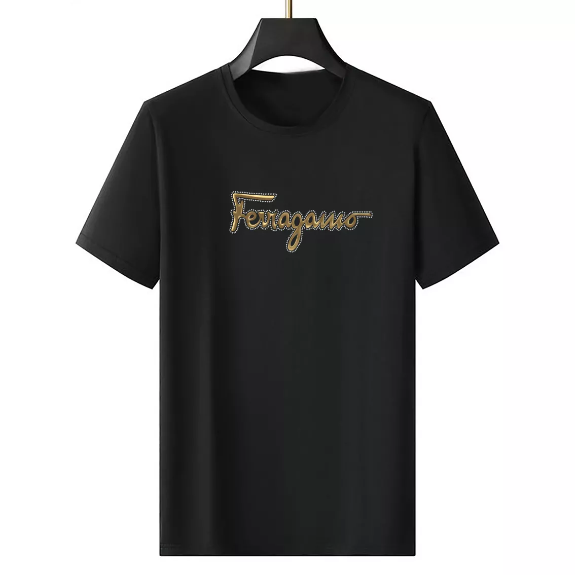 Salvatore Ferragamo T-Shirts Short Sleeved For Men BestValue 214