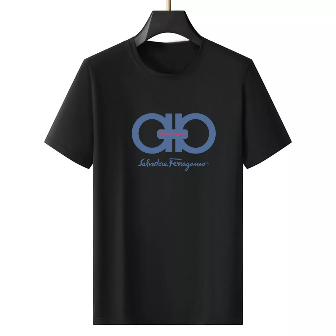 Salvatore Ferragamo T-Shirts Short Sleeved For Men BestValue 831