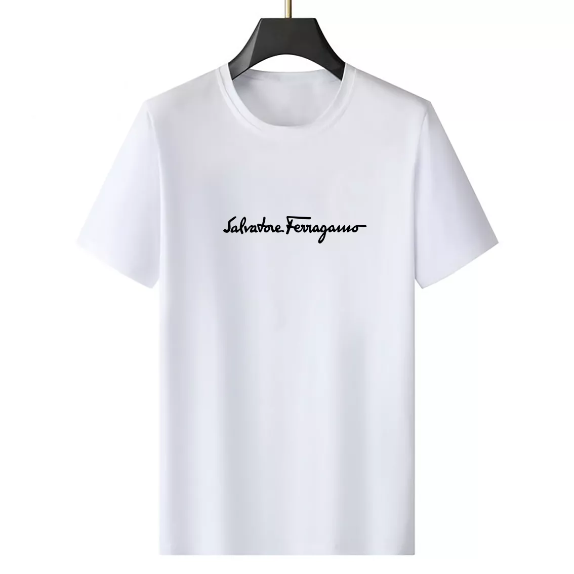 Salvatore Ferragamo T-Shirts Short Sleeved For Men HighQuality 4013