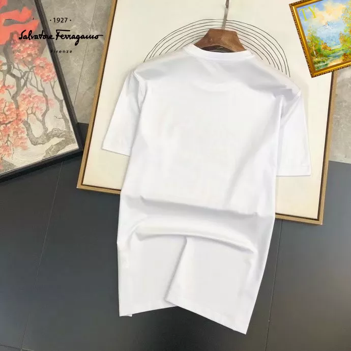 Salvatore Ferragamo T-Shirts Short Sleeved For Unisex NewStyle 2239