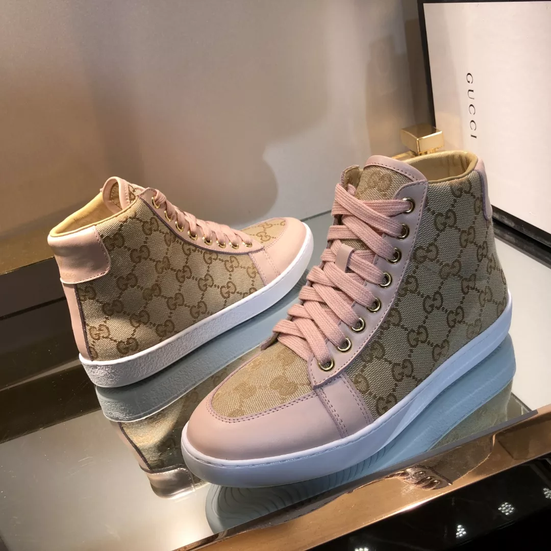 Sleek 103 Gucci High Tops Shoes For Women