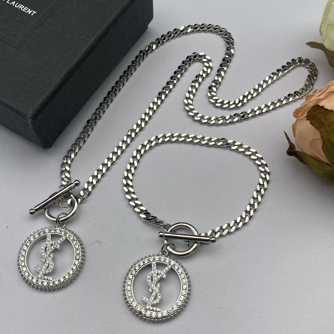 Sleek 1115 Yves Saint Laurent YSL Jewelry Set