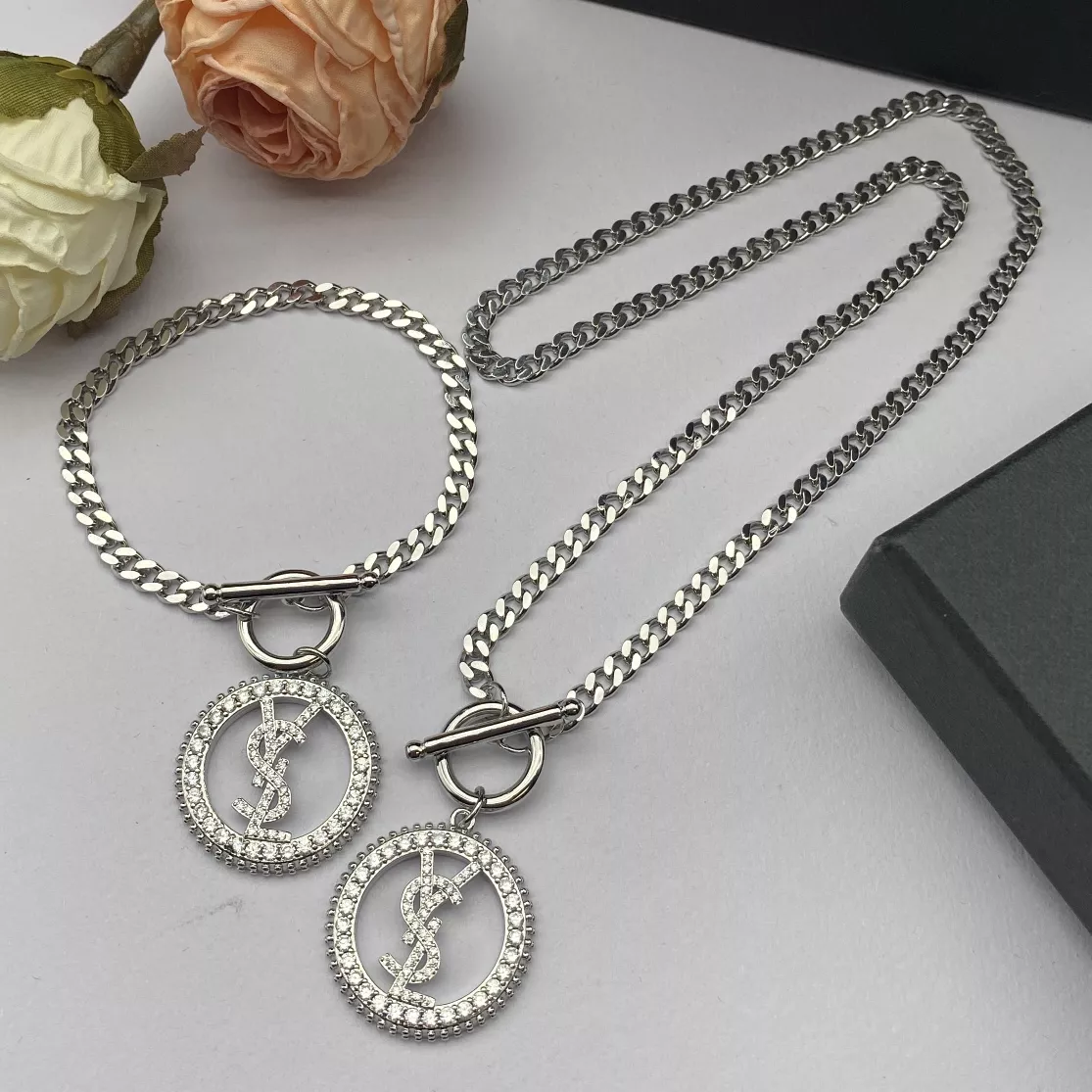 Sleek 1115 Yves Saint Laurent YSL Jewelry Set