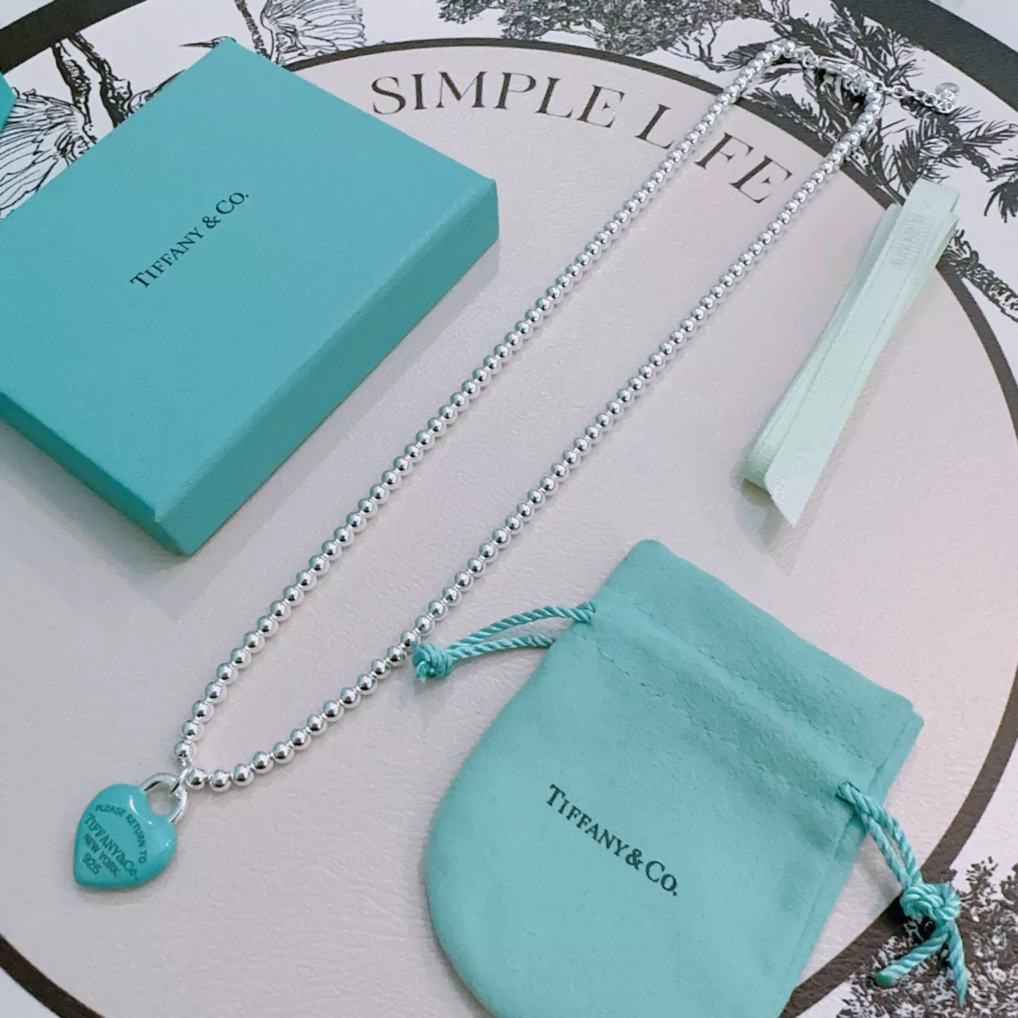 Sleek 1358 Tiffany Necklaces