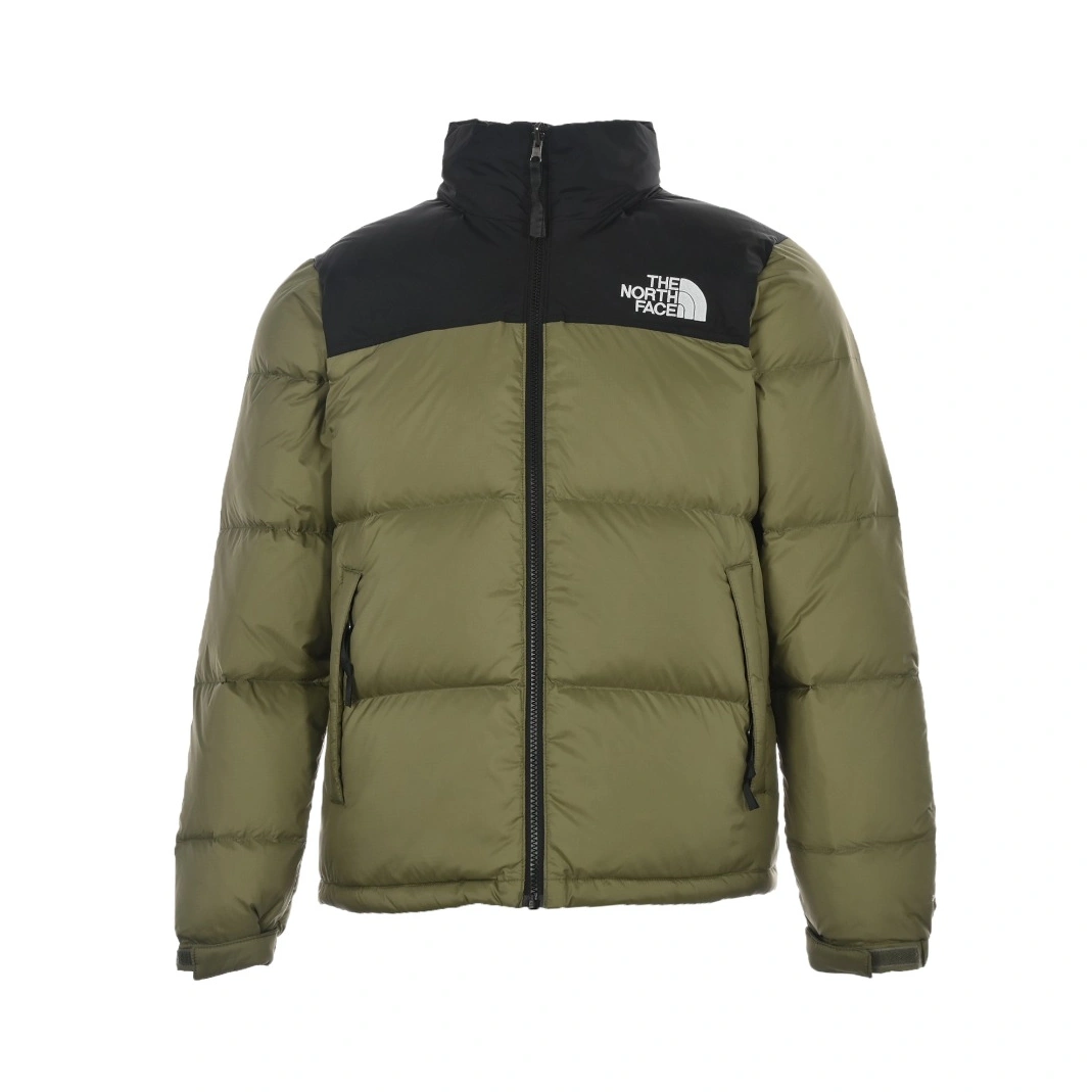 Sleek 1373 The North Face Down Feather Coat Long Sleeved For Unisex