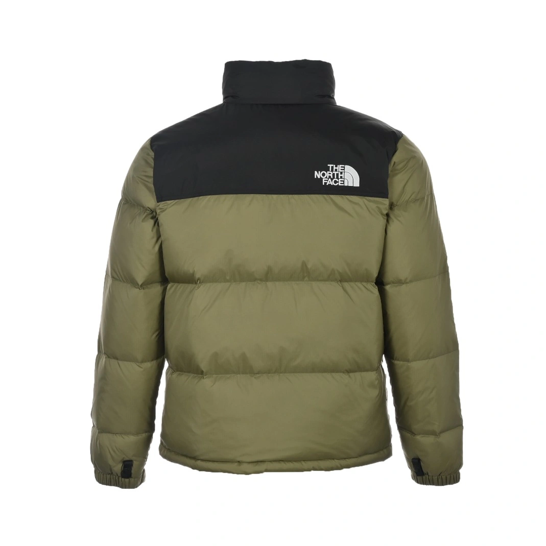 Sleek 1373 The North Face Down Feather Coat Long Sleeved For Unisex
