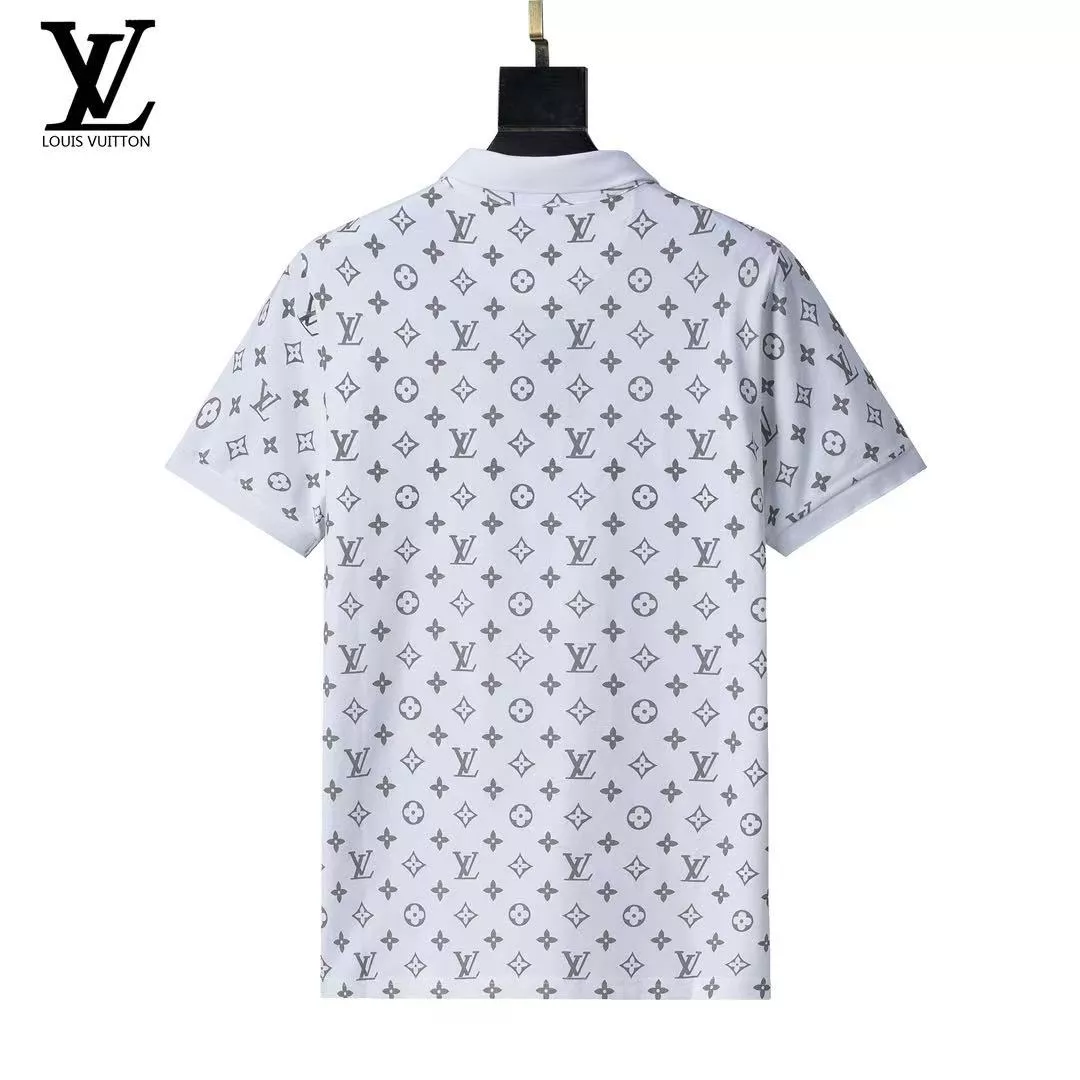 Sleek 1378 Louis Vuitton LV T-Shirts Short Sleeved For Men