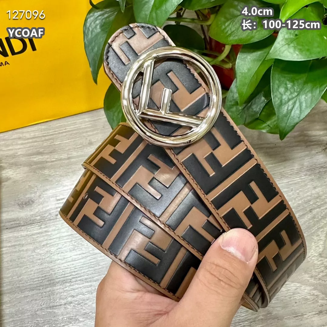 Sleek 1525 Fendi AAA Quality Belts For Men