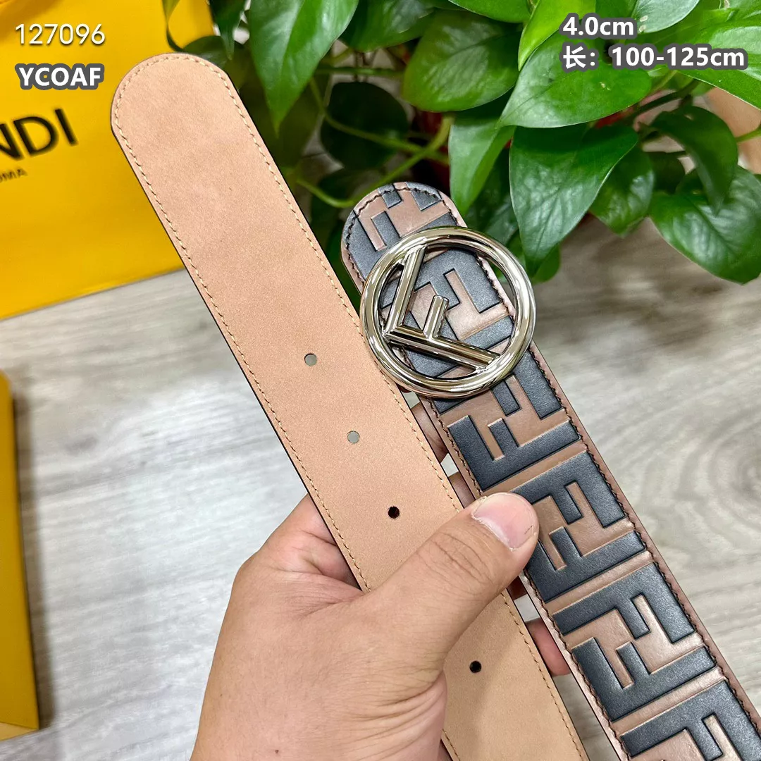 Sleek 1525 Fendi AAA Quality Belts For Men