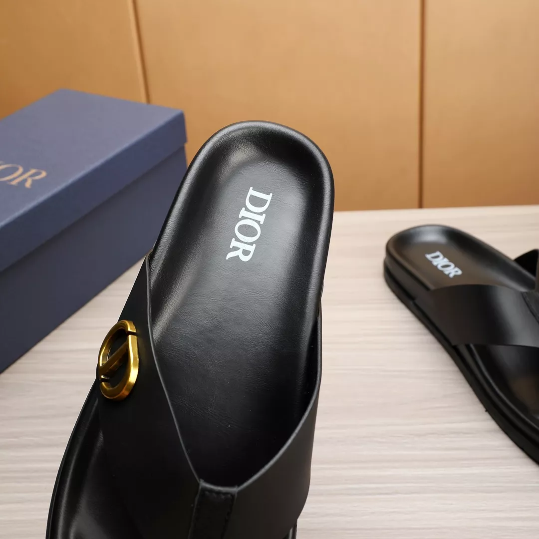 Sleek 154 Christian Dior Slippers For Men