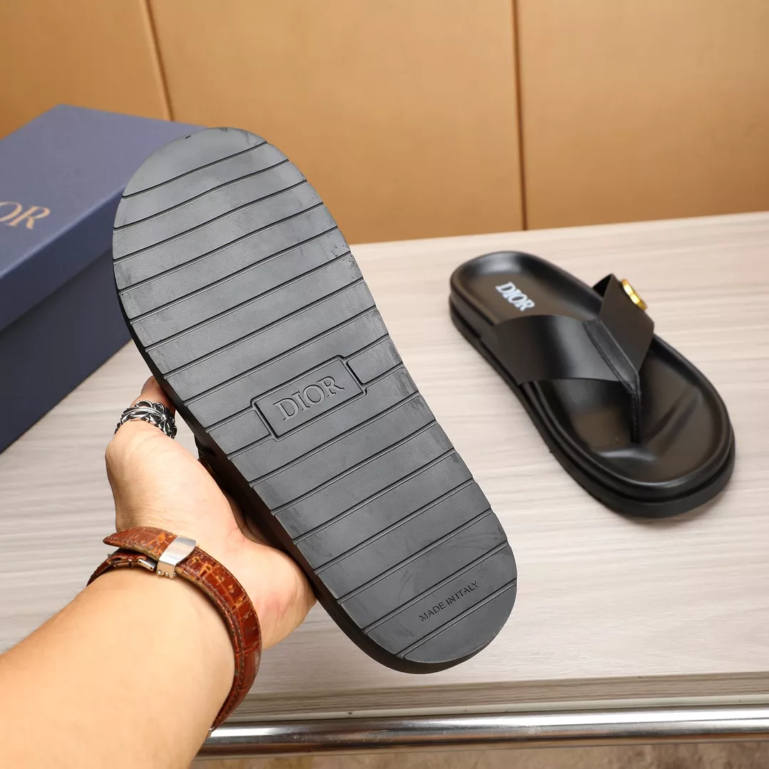 Sleek 154 Christian Dior Slippers For Men