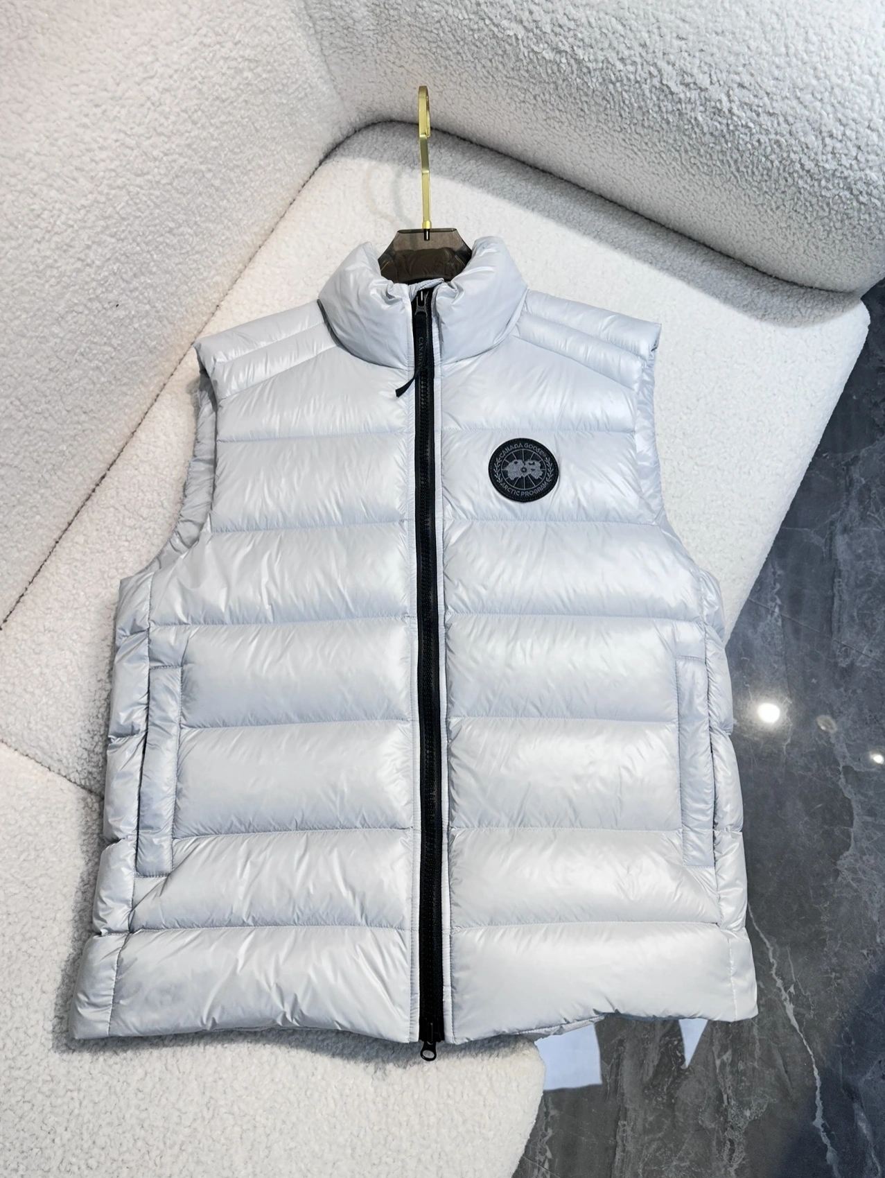 Sleek 1616 Canada Goose Down Vest Sleeveless For Men