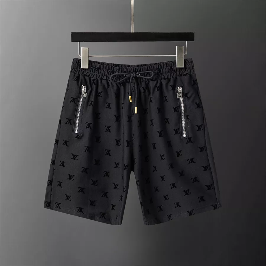 Sleek 1616 Louis Vuitton LV Tracksuits Short Sleeved For Men