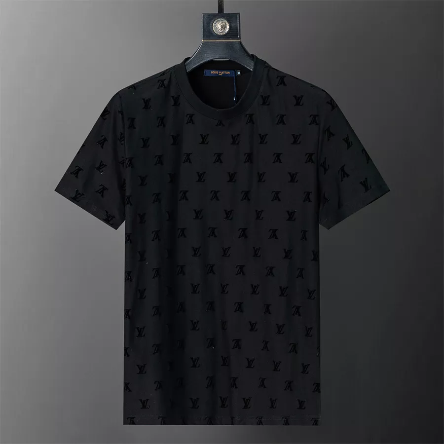Sleek 1616 Louis Vuitton LV Tracksuits Short Sleeved For Men