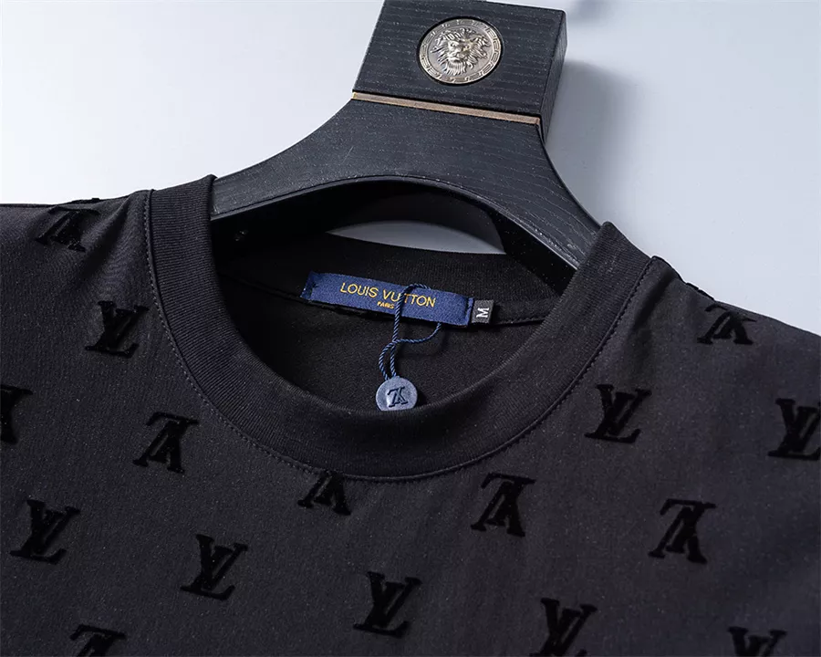 Sleek 1616 Louis Vuitton LV Tracksuits Short Sleeved For Men