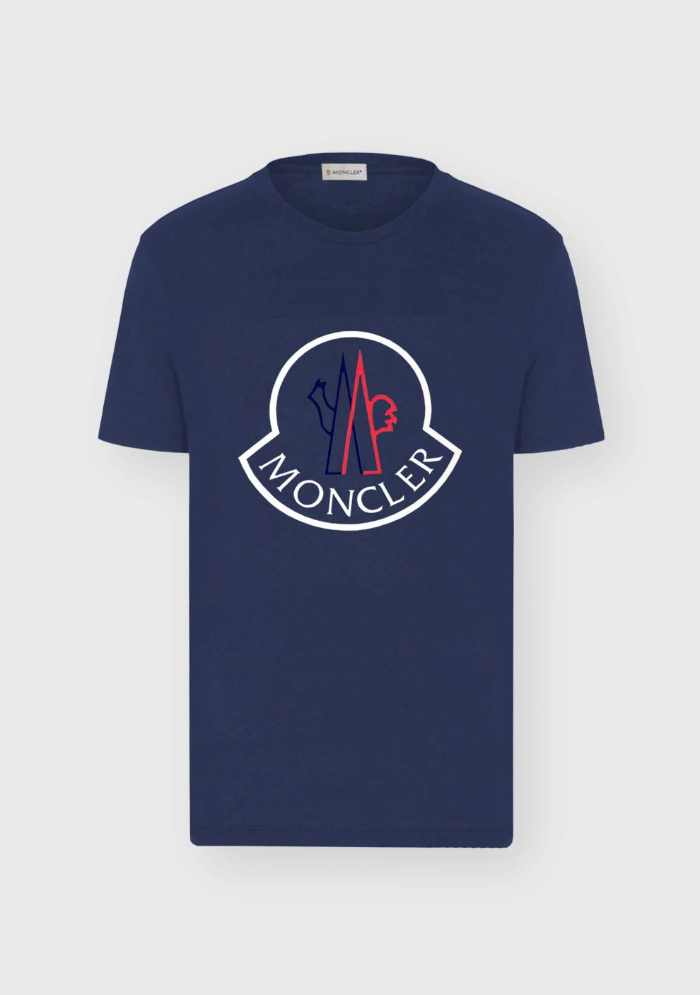 Sleek 1739 Moncler T-Shirts Short Sleeved For Men