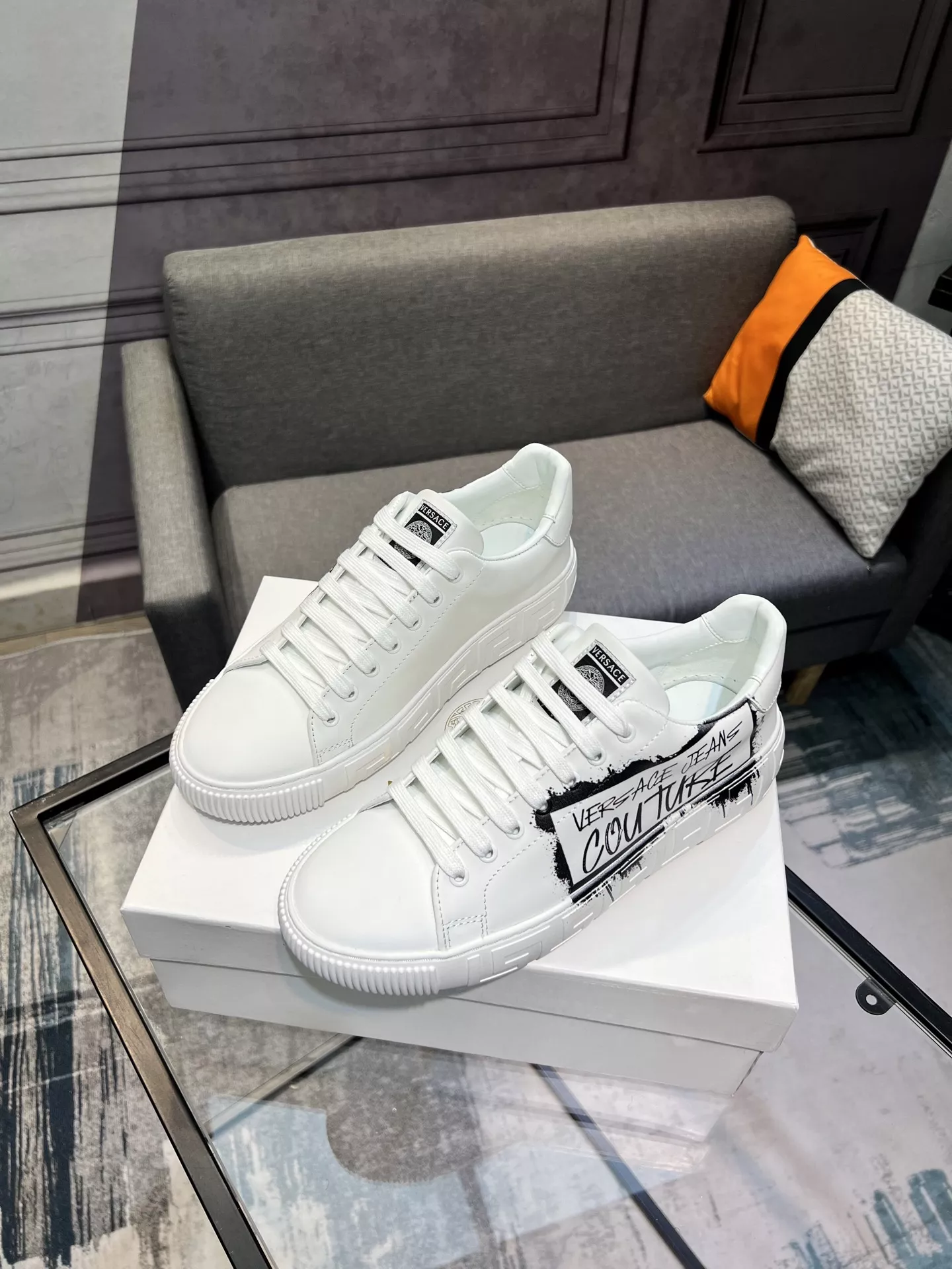 Sleek 1748 Versace Casual Shoes For Men