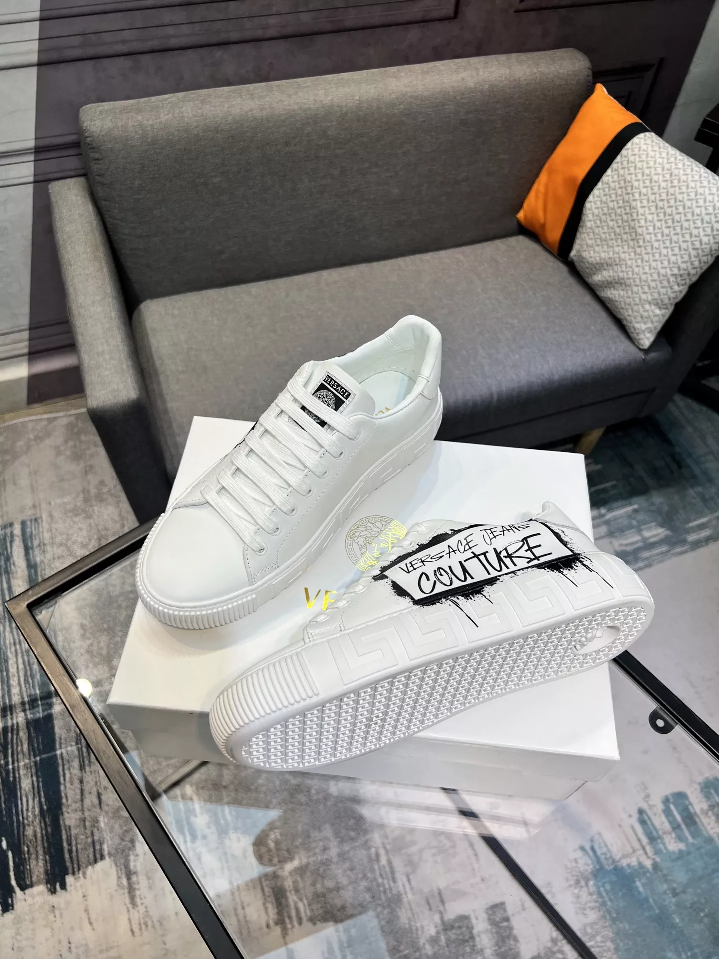 Sleek 1748 Versace Casual Shoes For Men