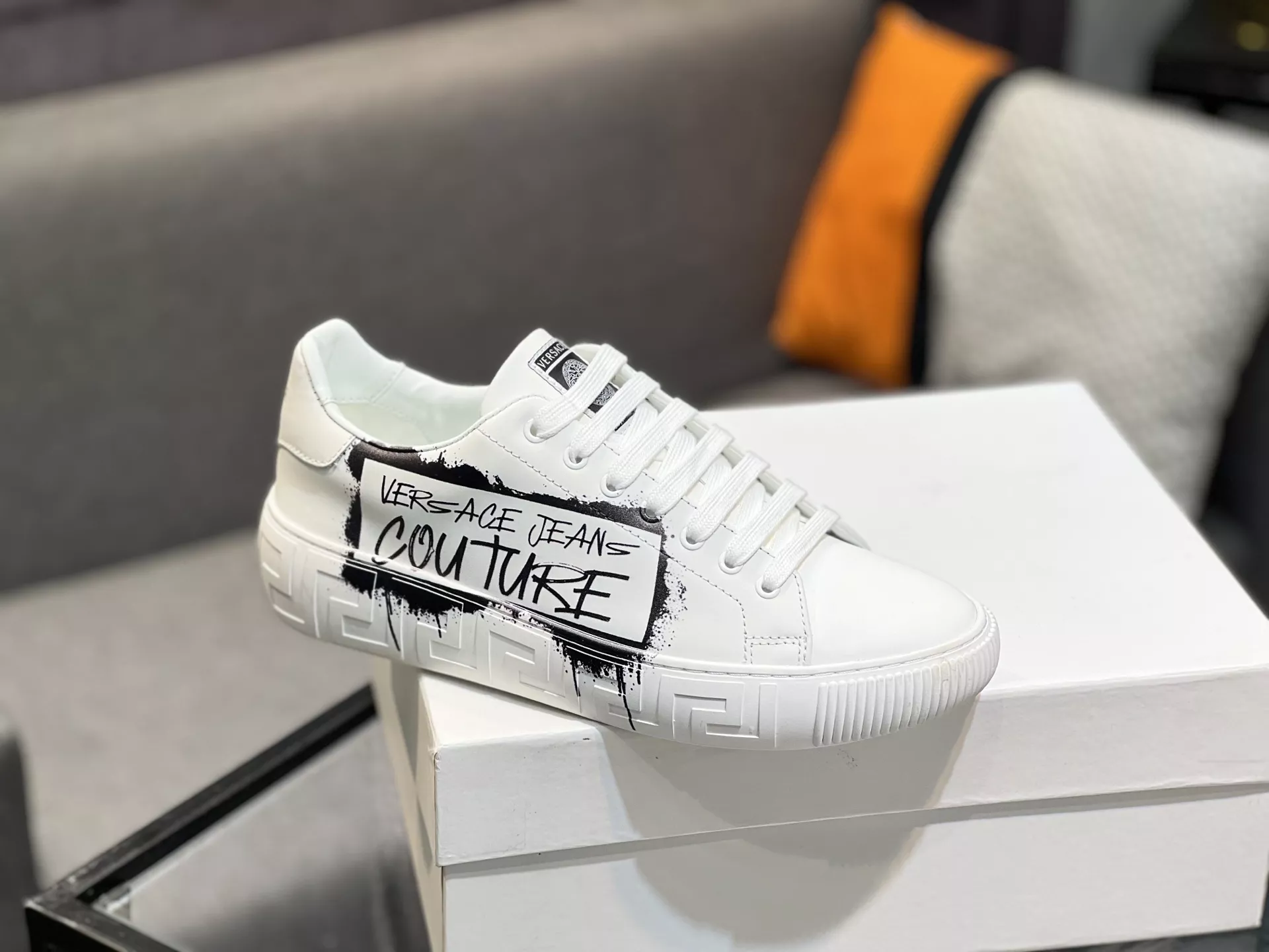 Sleek 1748 Versace Casual Shoes For Men