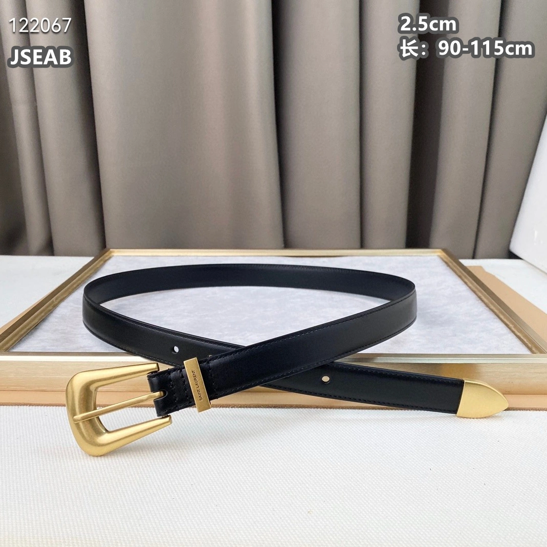 Sleek 1781 Yves Saint Laurent AAA Quality Belts For Women