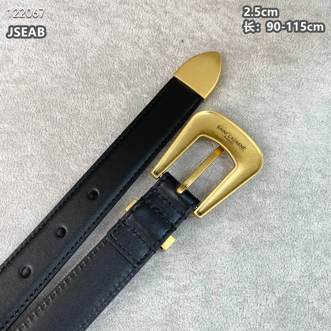 Sleek 1781 Yves Saint Laurent AAA Quality Belts For Women