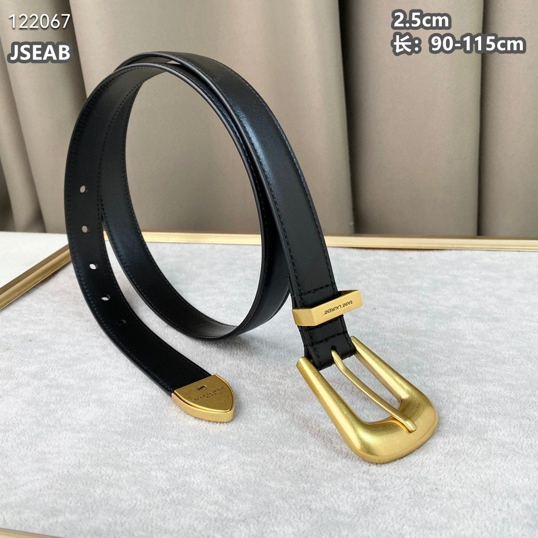 Sleek 1781 Yves Saint Laurent AAA Quality Belts For Women
