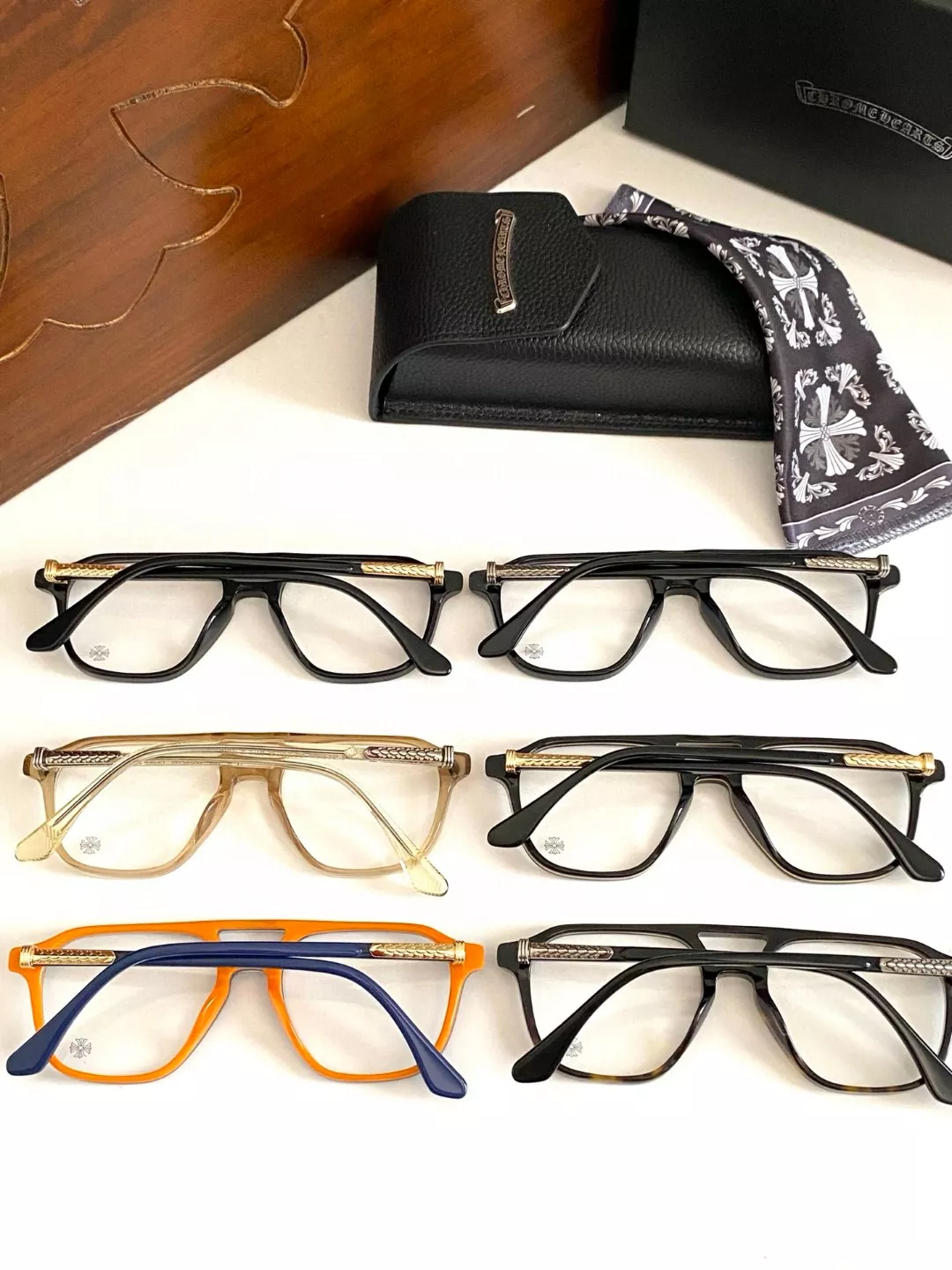 Sleek 1804 Chrome Hearts Goggles