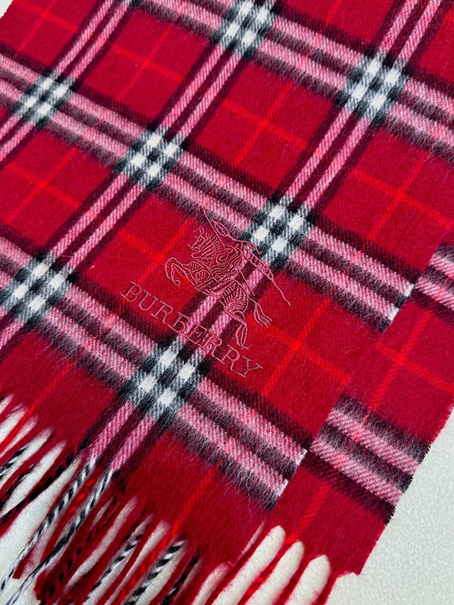 Sleek 1968 Burberry Scarf
