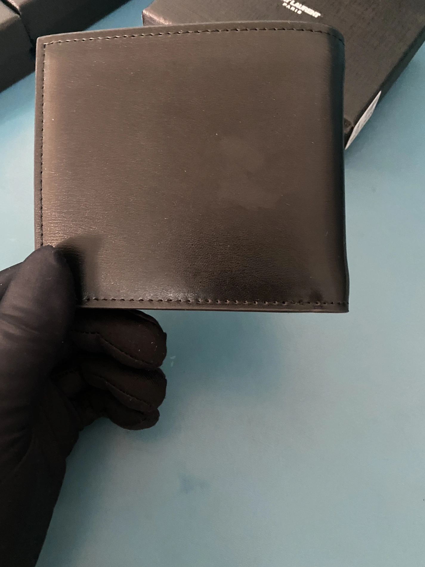 Sleek 1985 Yves Saint Laurent YSL Man Wallets