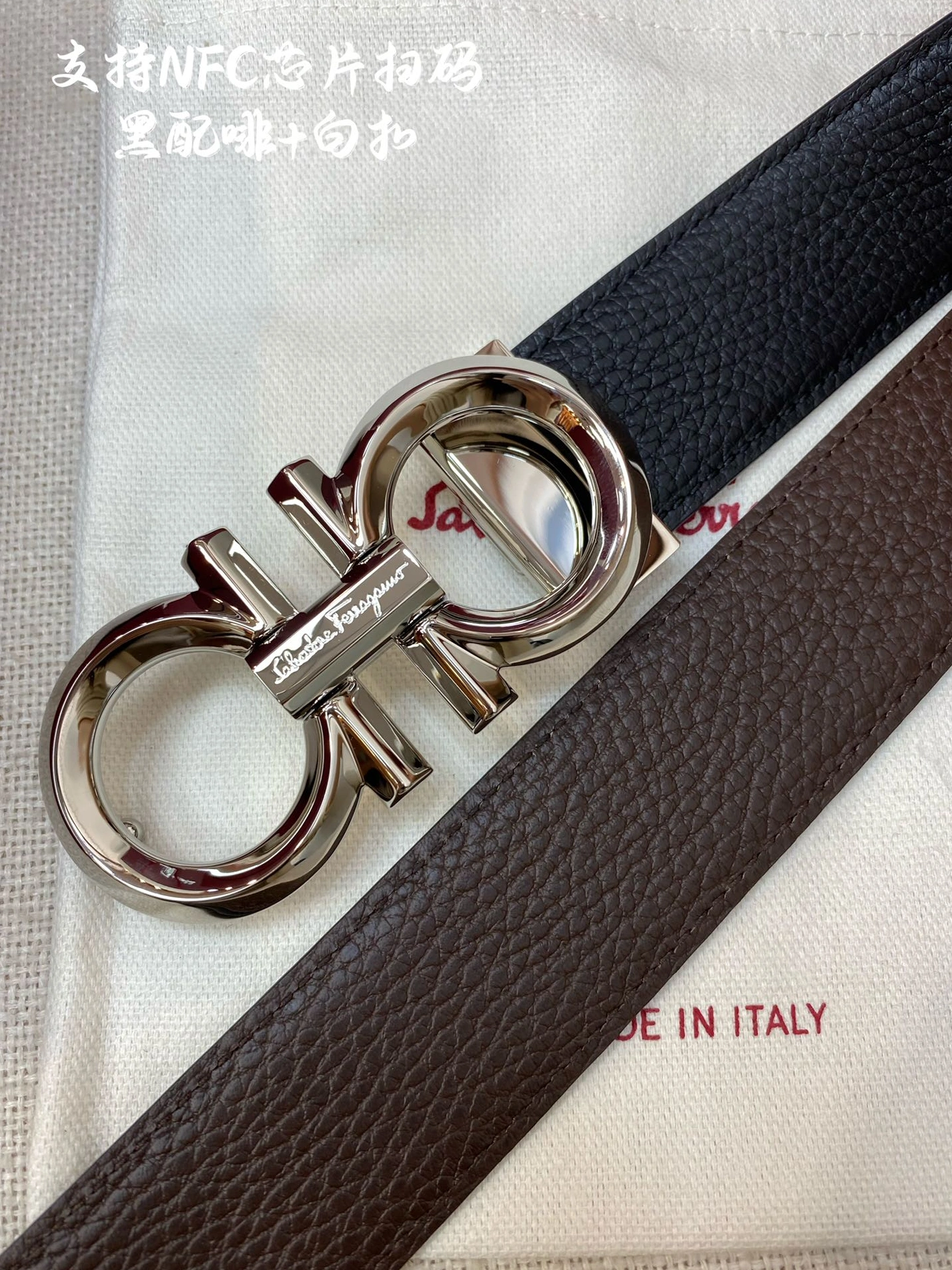 Sleek 203 Salvatore Ferragamo AAA Quality Belts For Men