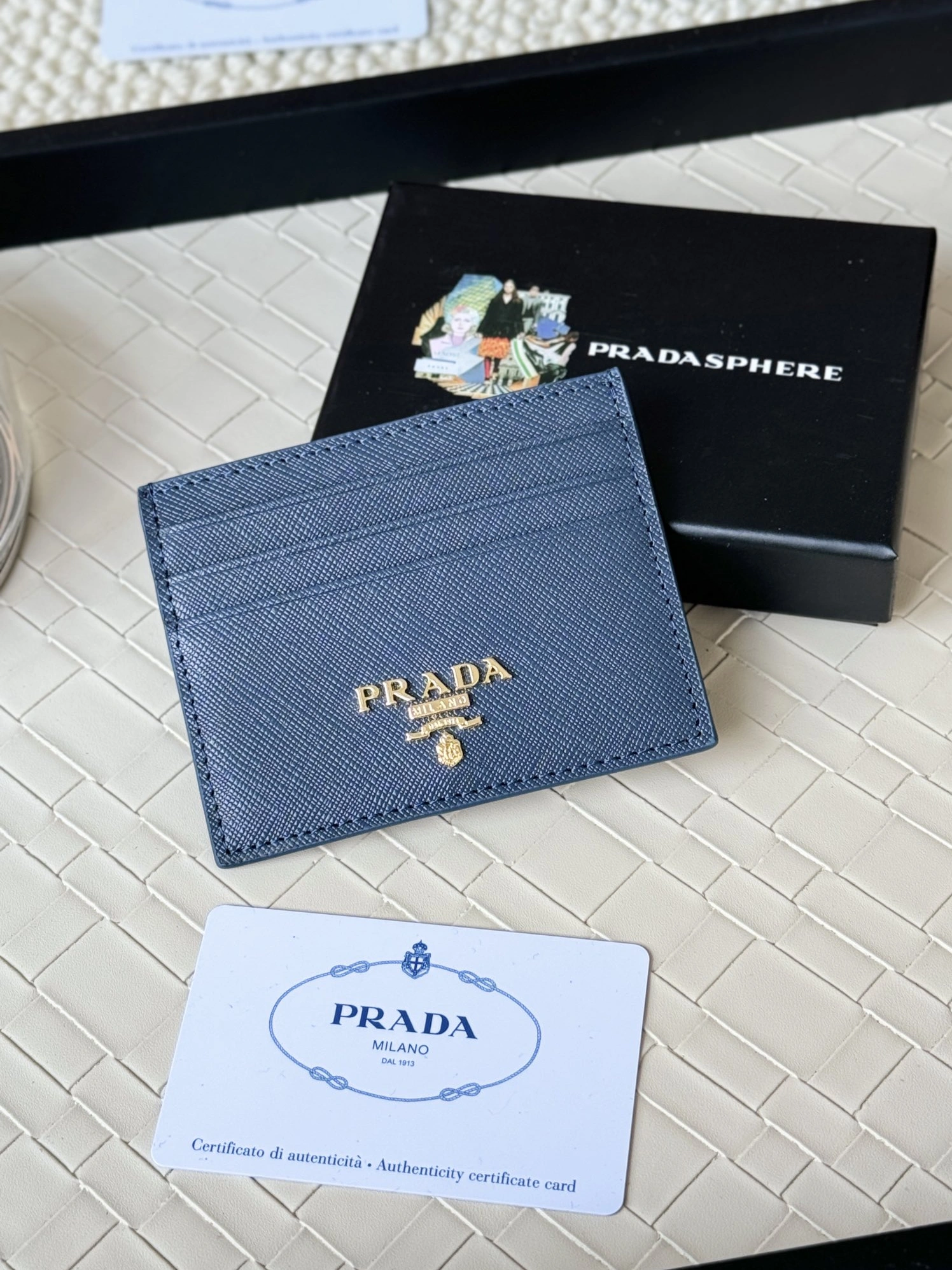 Sleek 2076 Prada Card Case